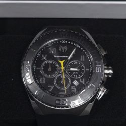 TM-215068 - TechnoMarine Manta Ocean Men's Watch - 48mm, Black, Yellow