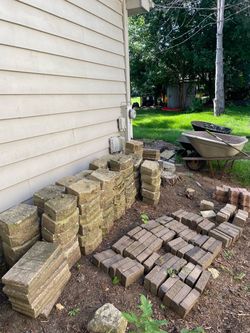 Landscaping pavers and bricks