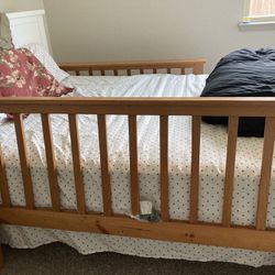 Hardwood Bed Frame (excellent)