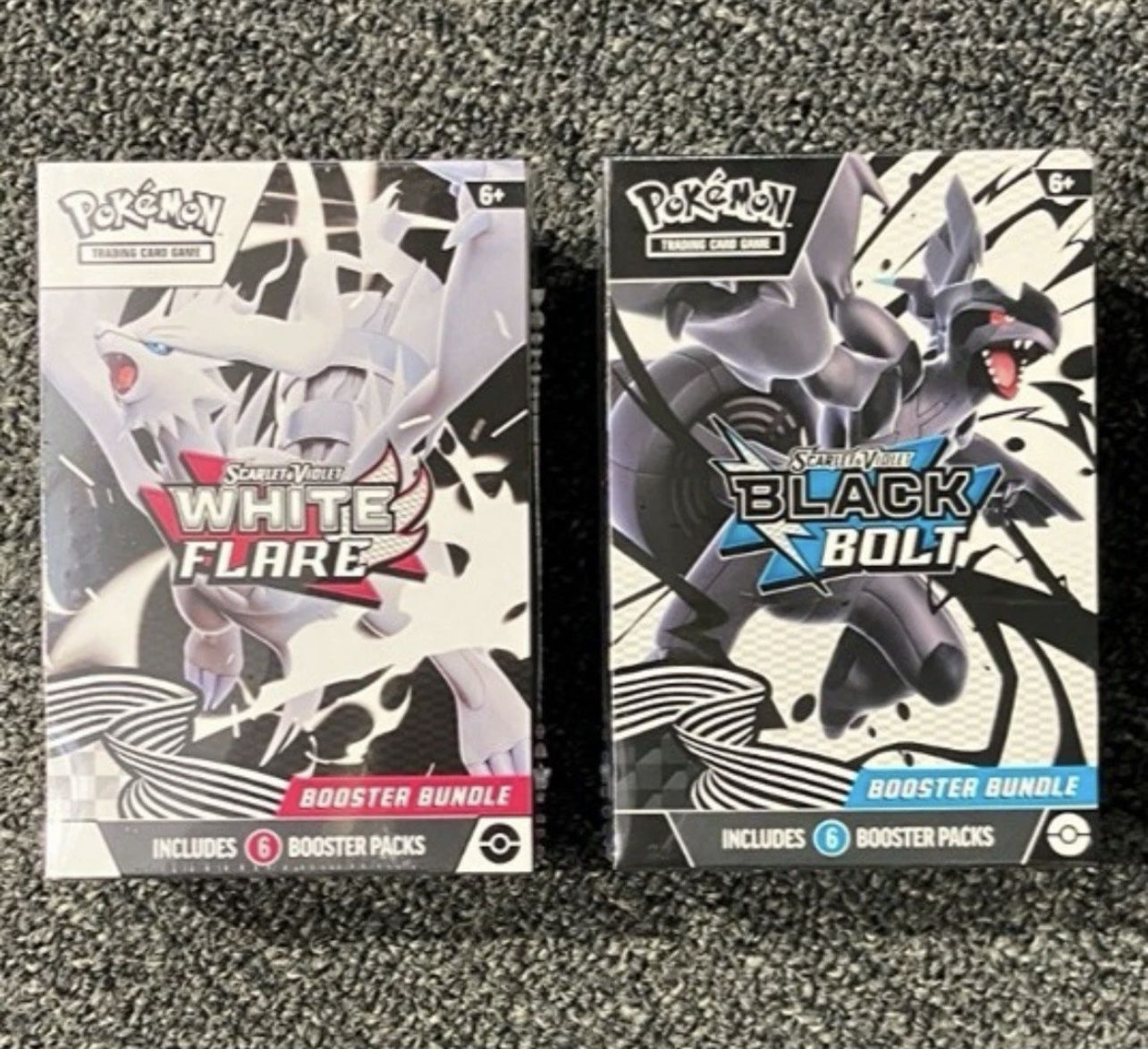 Pokemon Black Bolt and White Flare Bundles