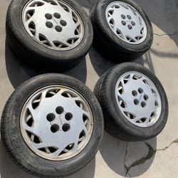 4 — 225/60r16 5x4.5 5x114.3 Stock Toyota Supra MK3 Camry Corolla  Lexus Civic Accord Wheels Rims Good 90% Treads Tires!!!!!!!!!!!!!!!!!!