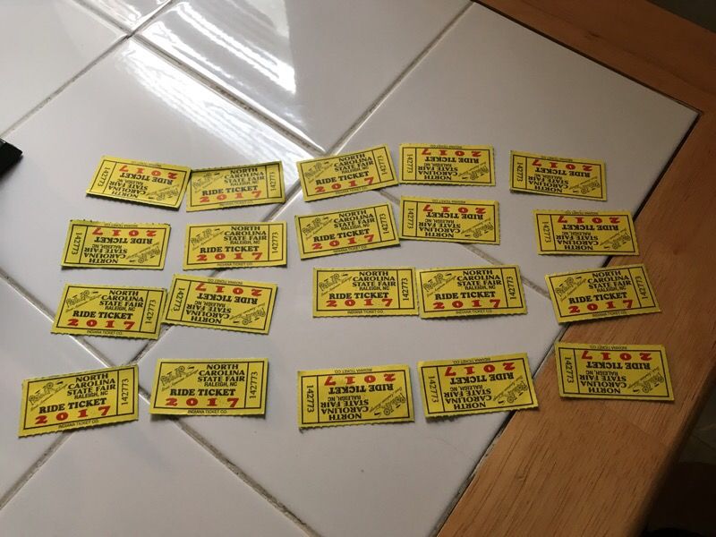2017 nc state fair ride tickets