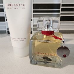 3.4oz Tommy Hilfiger Perfume W/lotion