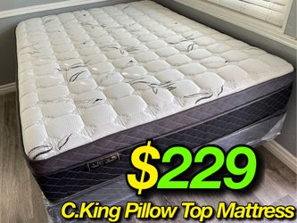Ck Bamboo Plush Comfort Europillow Top 12inch Mattress