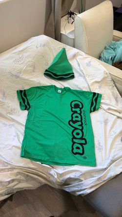 Halloween Costume Crayola Green Adult Size