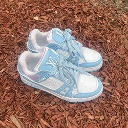 Louis Vuitton Light Blue Trainers 