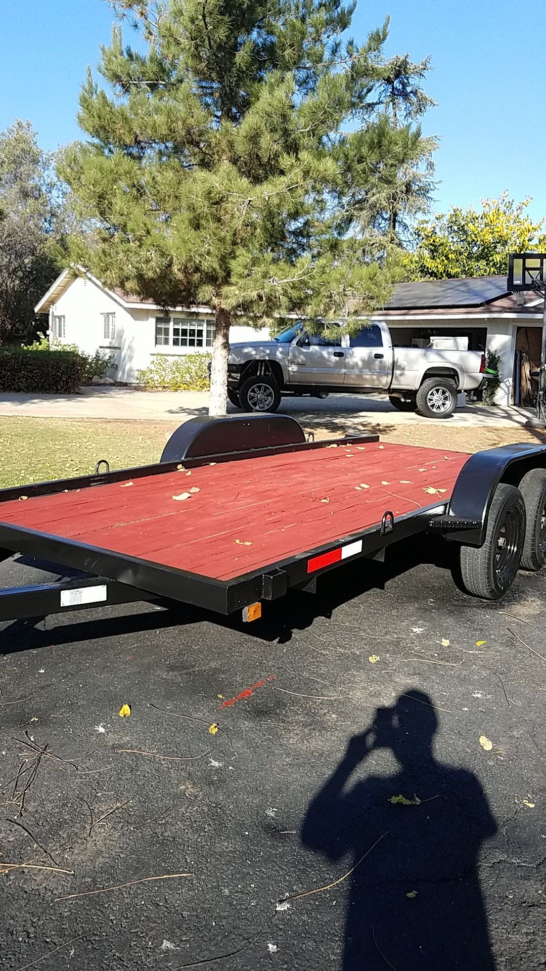 Car hauler trailer