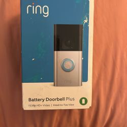 Ring Camera Battery Doorbell Plus (opened)