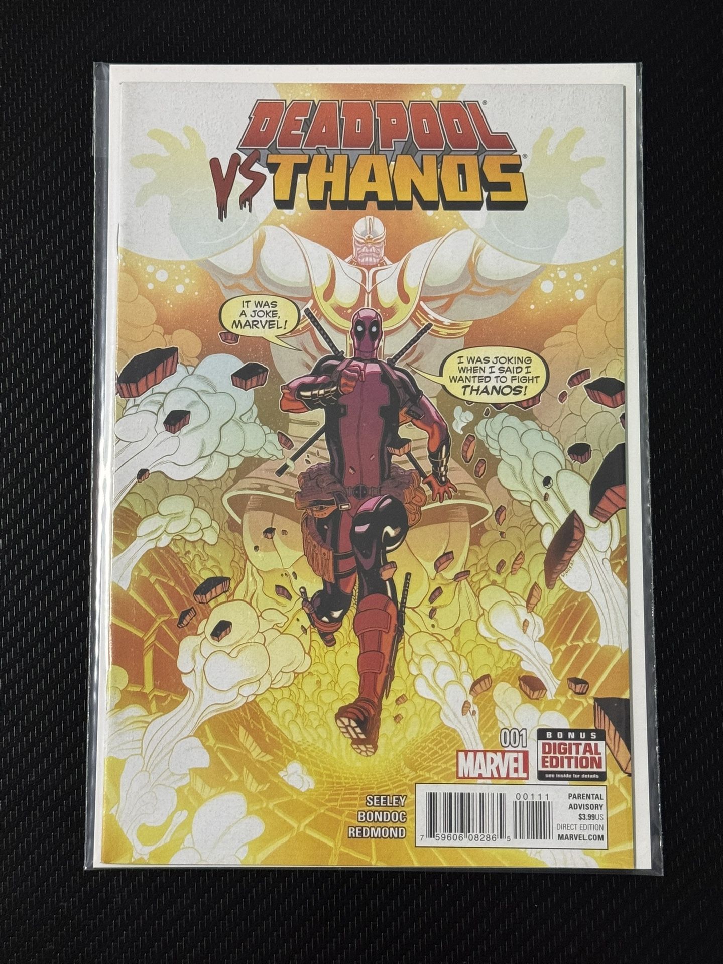 Deadpool vs. Thanos #1 (Marvel Comics November 2015)