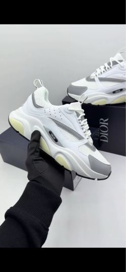 Dior B22 Sneakers White Grey