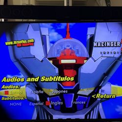 Mazinger Z Infinity DVD Movie 