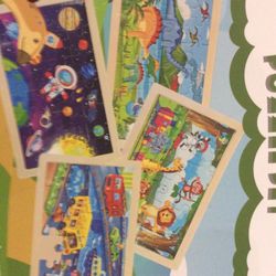 Educational Wooden Puzzle Set