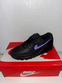 Nike Air Max 90 Black Purple Sneakers