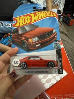 ‘89 Mercedes Benz 560 Sec AMG Hotwheel