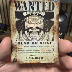 Gol.D.Roger - OP09-118 (SP) (Wanted Poster) - Carrying On His Will (OP13)