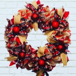 Custom Made Wreath, Christmas