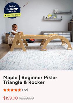 Wooden Climbing Set