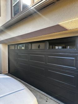 New garage door