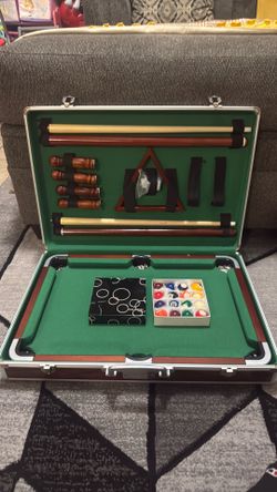 Vintage Brookstone Mini Pool Table