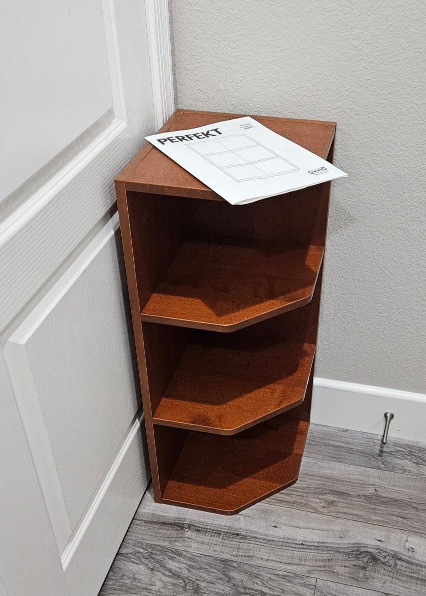 Brand New Corner Shelf Bookcase Cabinet