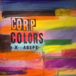  39” X 79” Colours Unframed Wall Mural Hand-Painted MCM Brutalist Modern Art Tapestry – Custom or Limited Edition