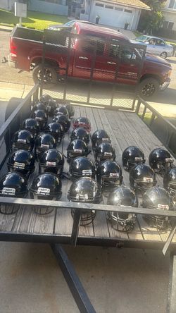 Football helmets