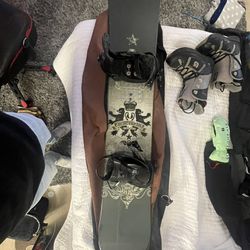 Snowboard And Gear