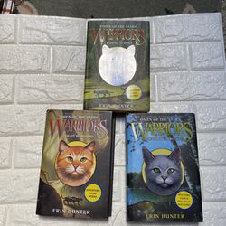 Warriors : Omen Of The Stars Book # 1,2,3,