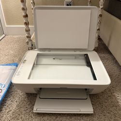 HP DeskJet 2734e Wireless All-in-One Printer + Ink & Paper Bundle