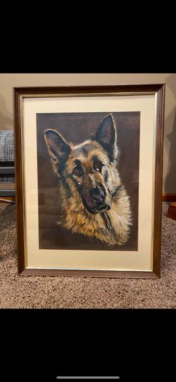 German Shepherd Print