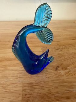 Vintage Blue glass