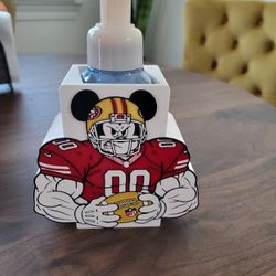 49ers Bath And Body Soap Holder 3d Print 