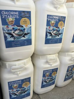50 Lbs Chlorine Tablets Or pool Shock