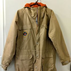 Flight For Life.....Light Brown Jacket. Medium Length