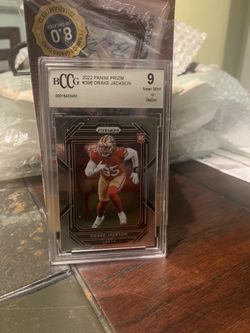 2022 Prizm Drake Jackson Rookie Card #396 BCCG Mint Near Mint or Better