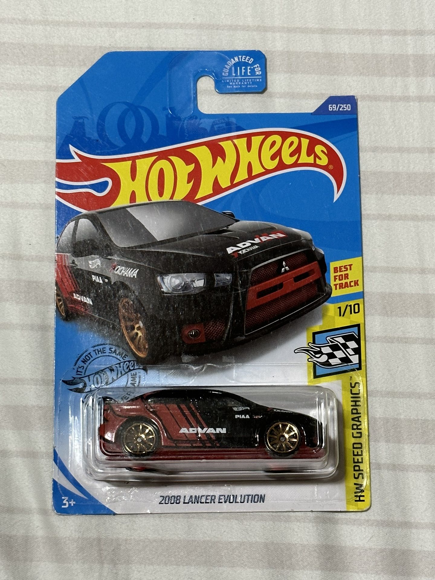 Hot Wheels Mitsubishi Lancer Evo