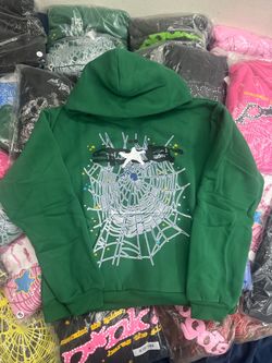 Spider Hoodie - Hunter Green