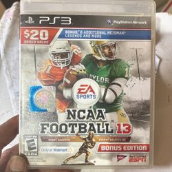 ncaa football bonus edition ps3 