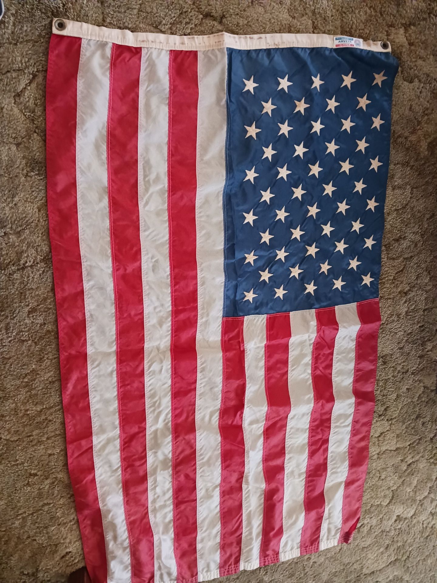 48 Star Valley Forge Flag 4 Vets