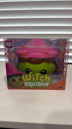 Crazy Fun Witch Squishy Toy