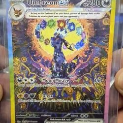 Umbreon Ex 161/131 Sunbreon Near Mint!!!
