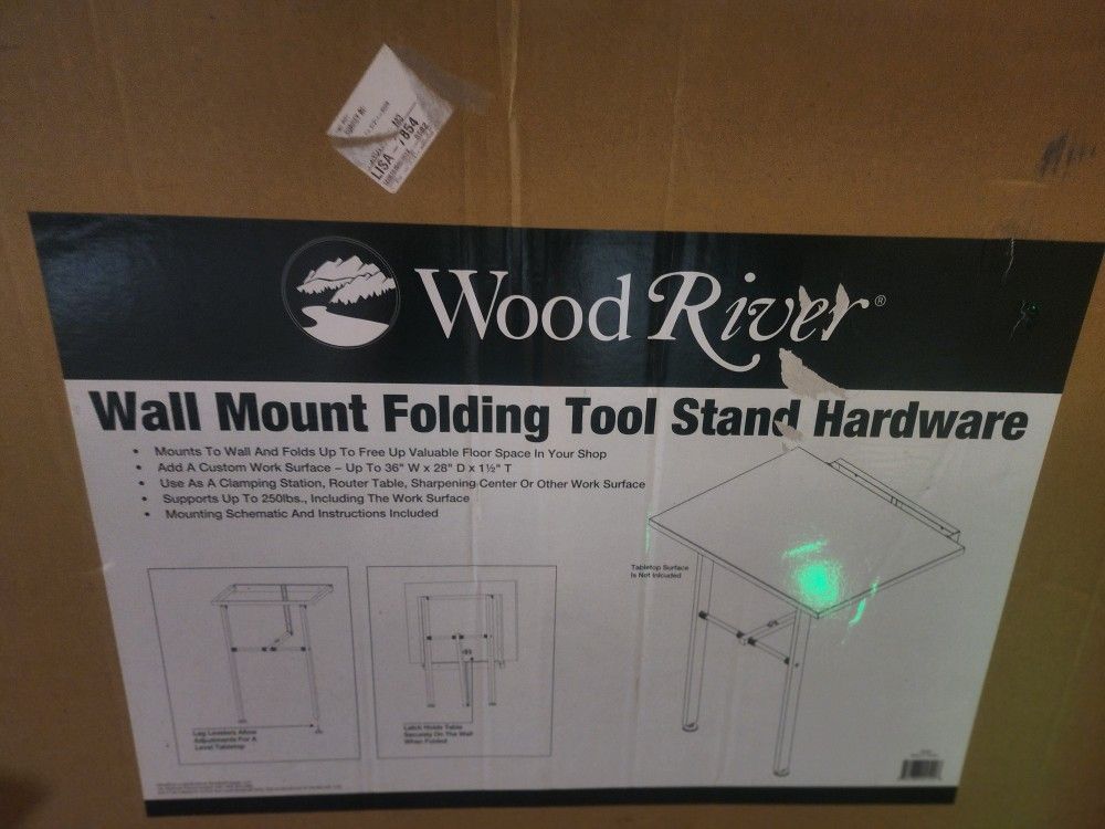 *** WALL MOUNT FOLDING WORK BENCH ***