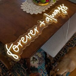 Neon Wedding decor Sign
