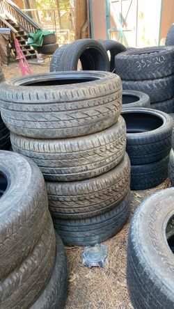 Tires set of four, 255/50/20 continental