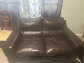Leather sofa 3 piece!!