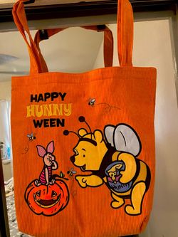 Winnie the Pooh Halloween Tote Bag