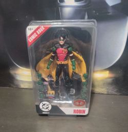McFarlane DC Page Punchers Robin Tim Drake  7" Action Figure  Red Platinum