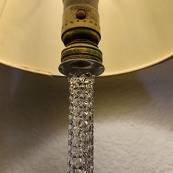 Adorable Antique Crystal Lamp