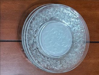 Princess House plates: 6 dinner and 6 salad plates