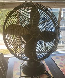 Casablanca table fan-very rare find